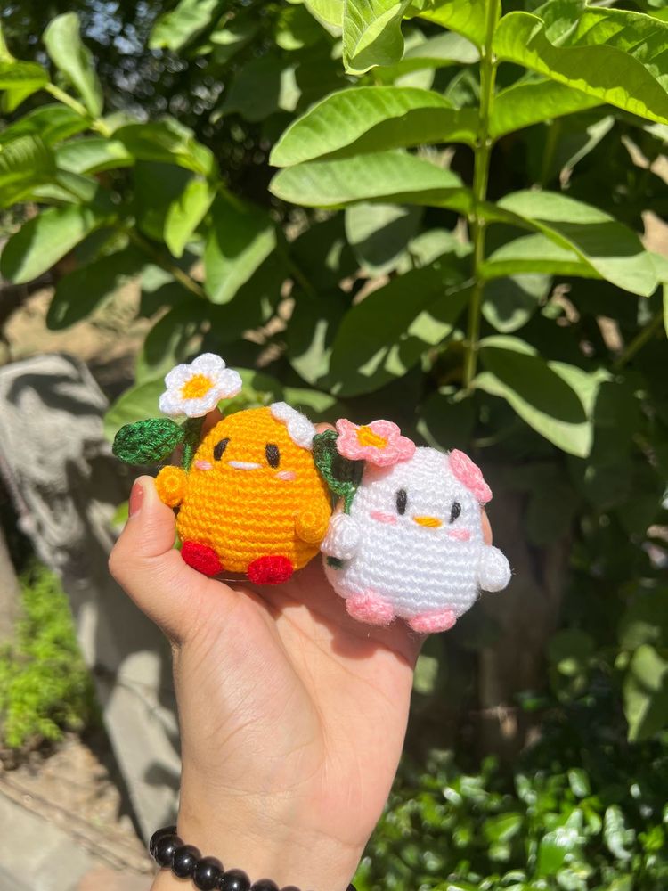 Adorable Crochet Chick &amp; Ducklings Set💖