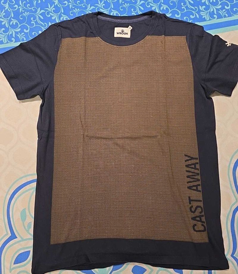 WROGN Men's Regular Tshirt
