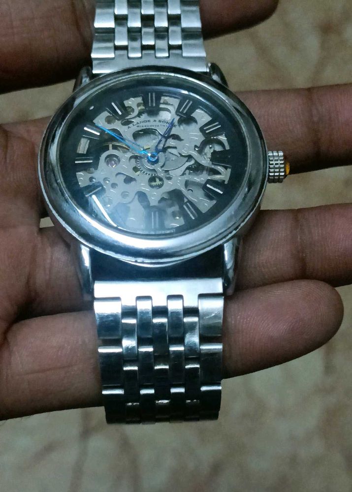 Clone A Lange &amp; Shone Skeleton Automatic Watch
