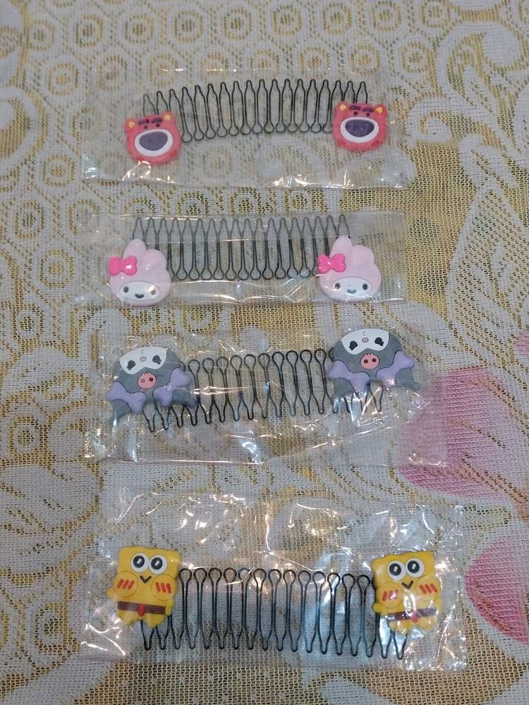Cute Cartoon Hair Comb Set