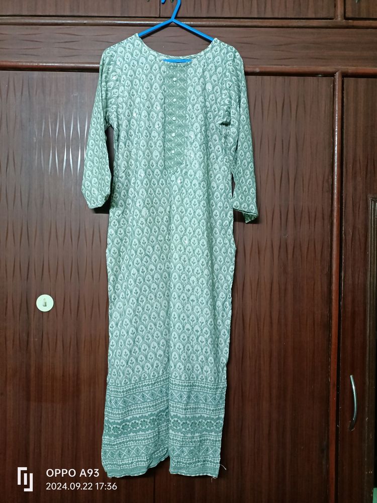 Brand New  Chikenkari Kurti