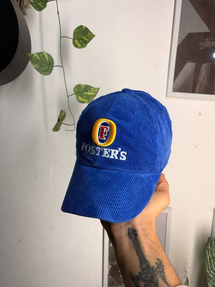 Vintage Foster's Corduroy Cap