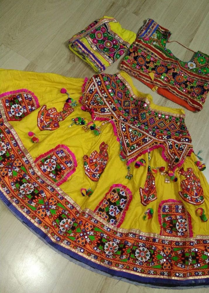 Vibrant Embroidered Lehenga Choli Set