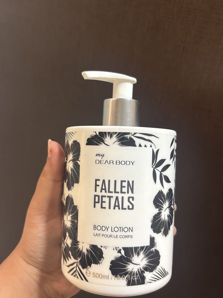 My Dear Fallen Petals body lotion