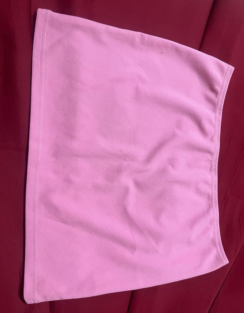 pink cute mini skirt