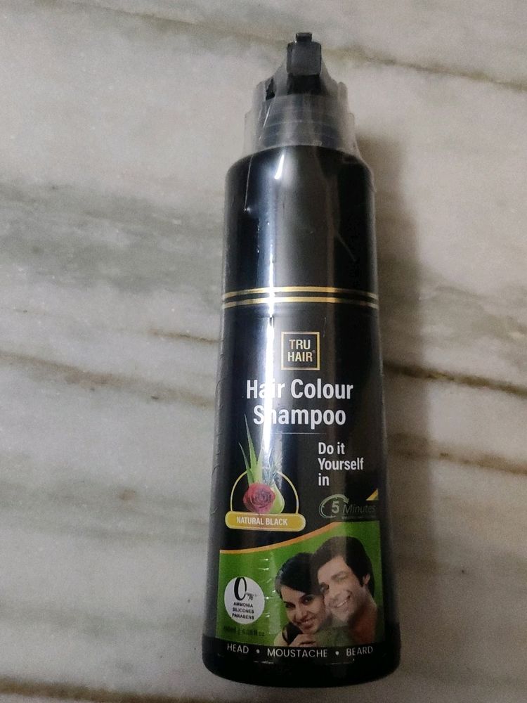 TRU HAIR  HAIR COLOUR SHAMPOO