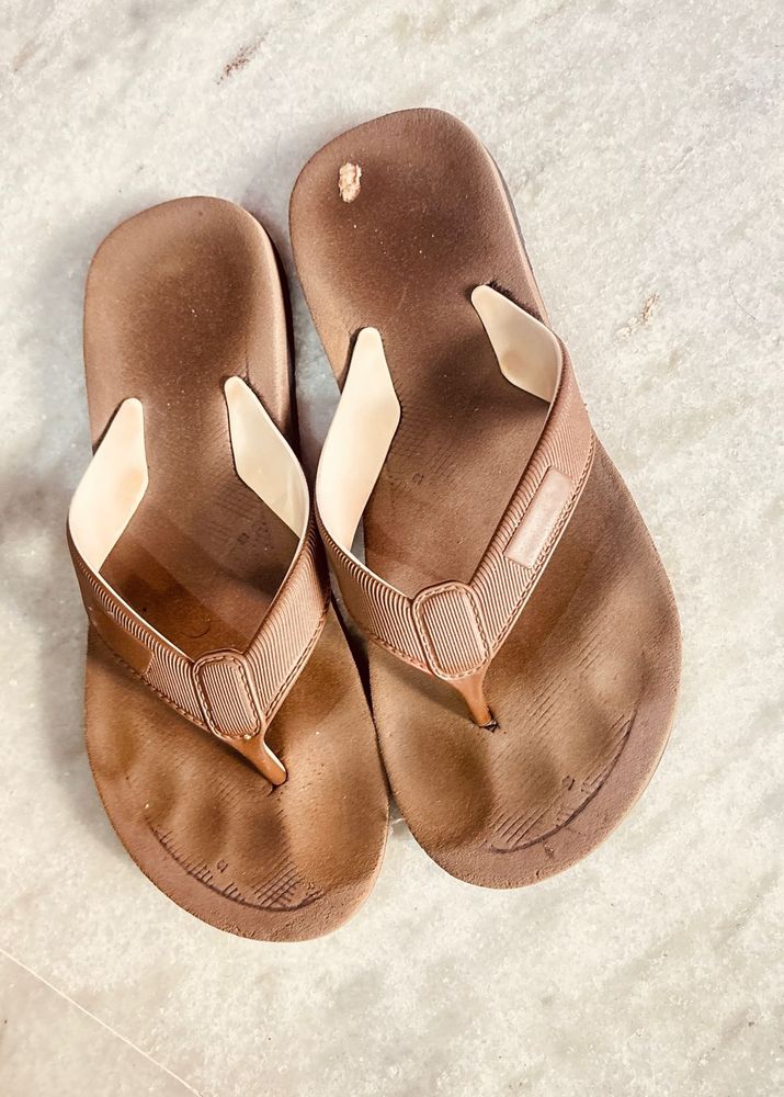 Brown Flip-Flops
