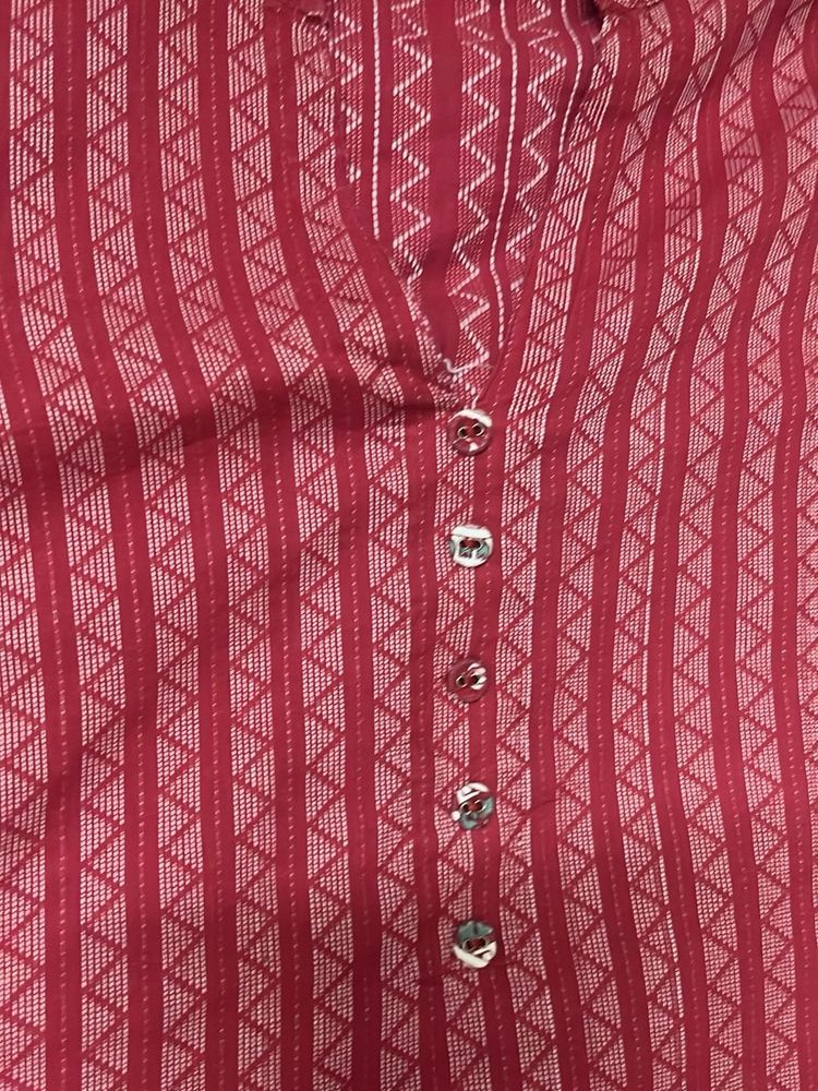 Maroon Ethnic Kurta