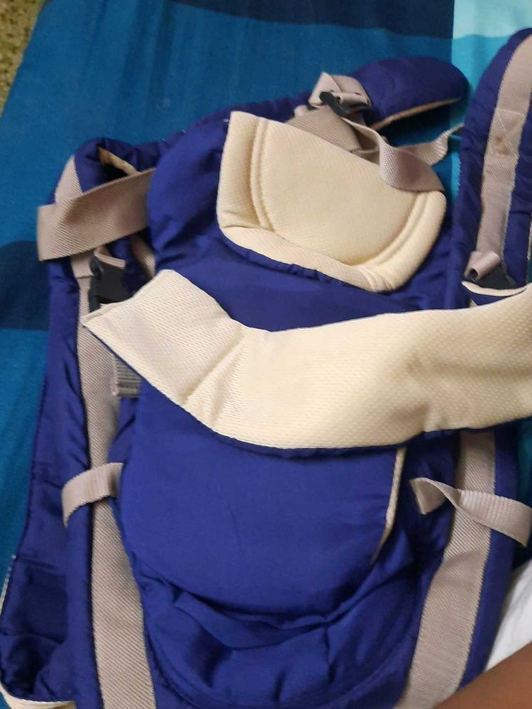 Navy &amp; Cream Baby Carrier