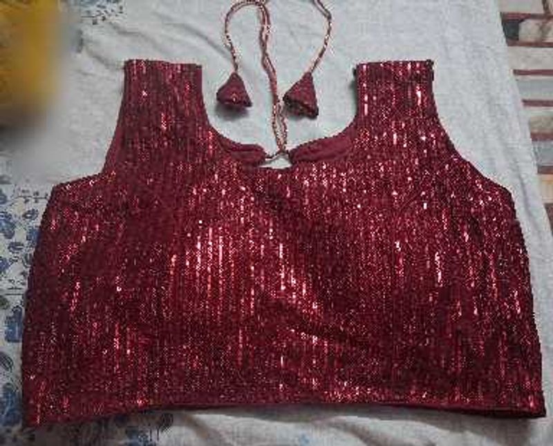 Sparkling Sequin Blouse