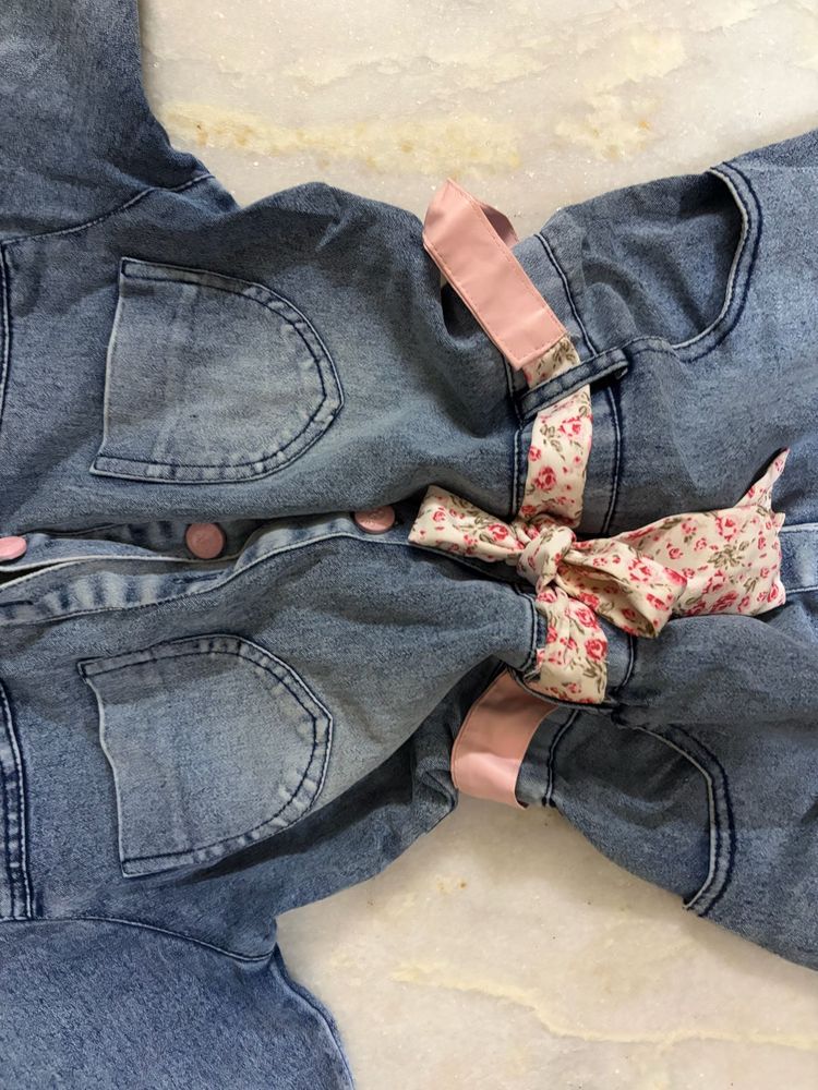 denim dress