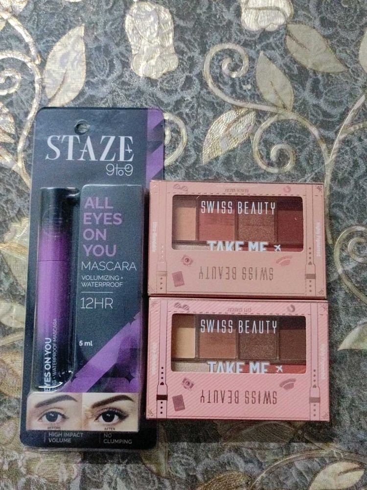 Staze &amp; Swiss Beauty Makeup Lot
