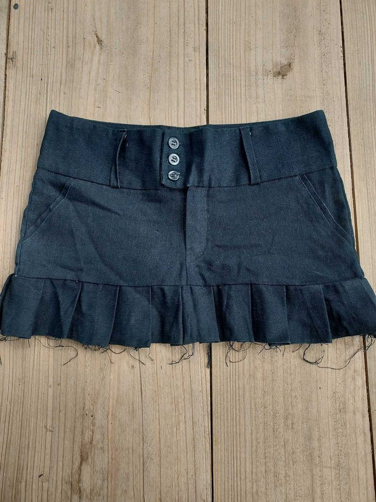 Ruffled Mini Skirt