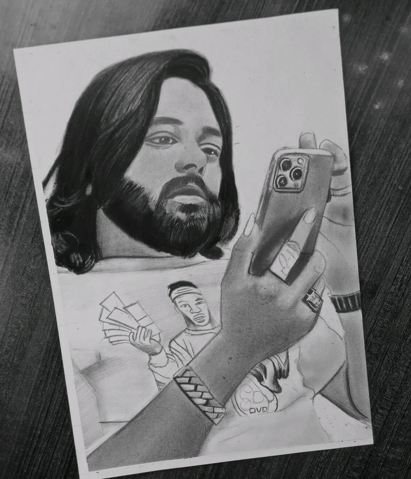 Sketch Art Work Handmade Draw