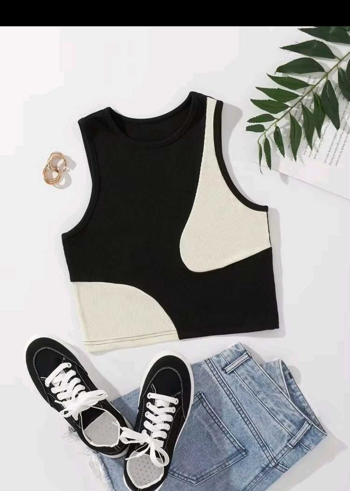 Color Block Tank Top