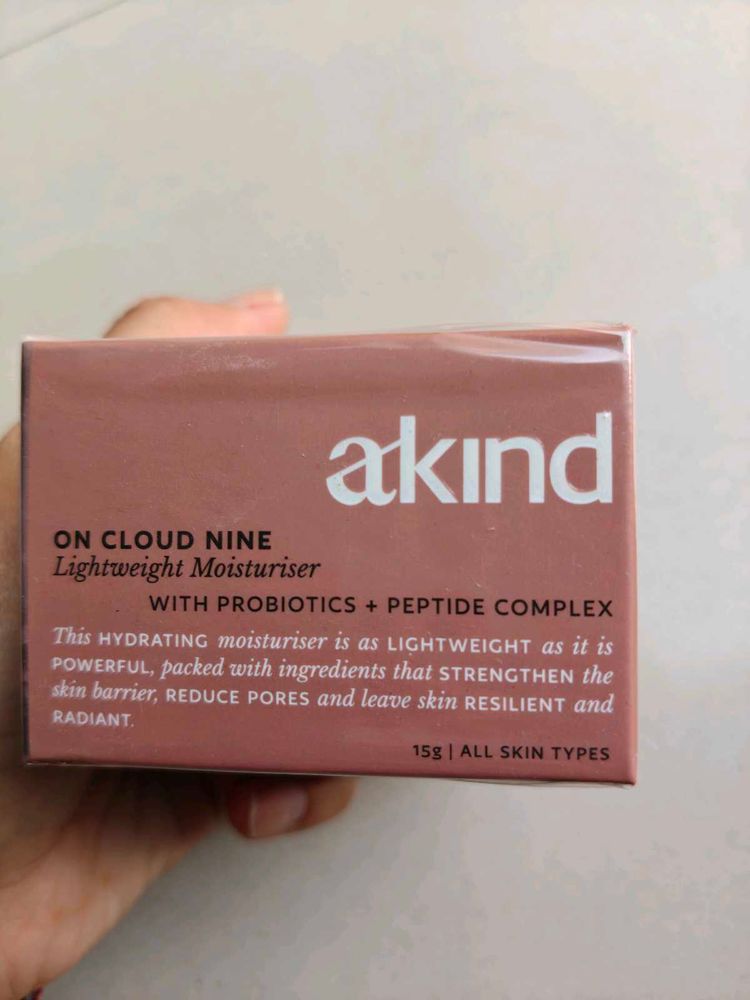 Akind On Cloud Nine Lightweight Moisturiser