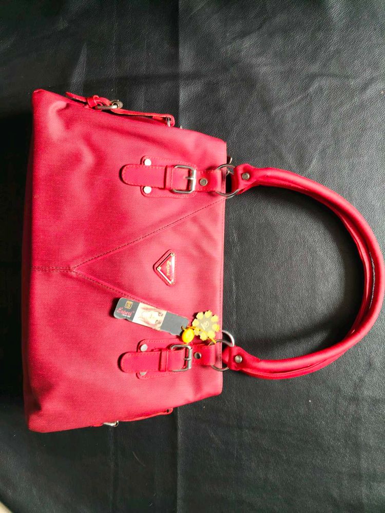 Chic Red Handbag
