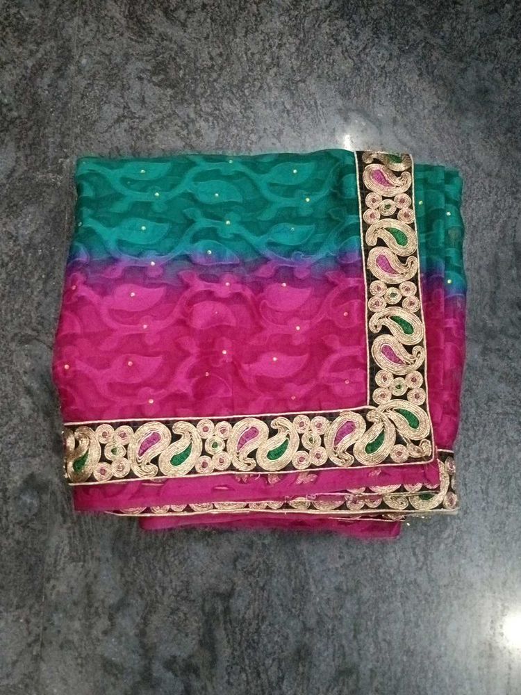 Elegant Ombre Saree
