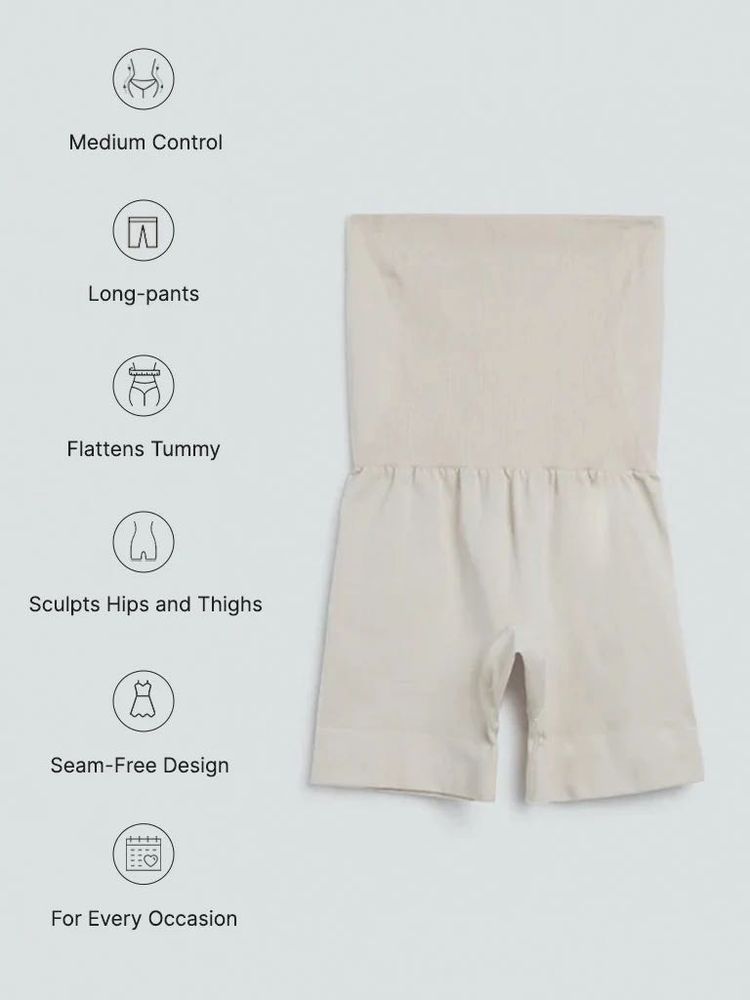Seamless Tummy Control Shapewear Shorts