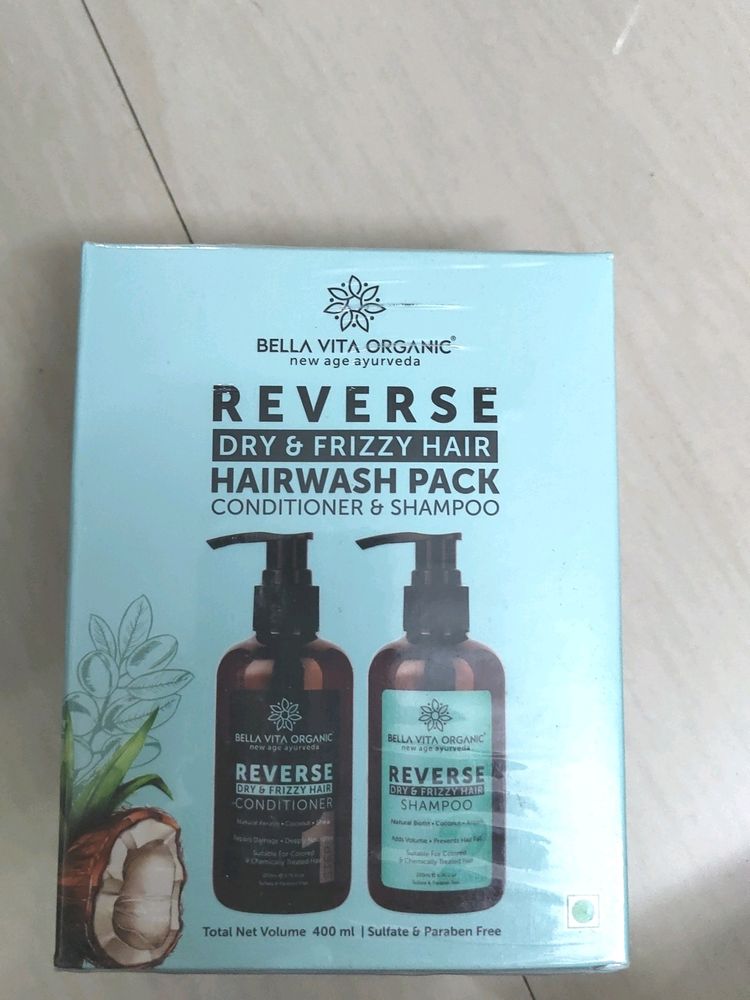 Bella Vita Reverse Hairwash Pack (Shampoo+Conditioner)
