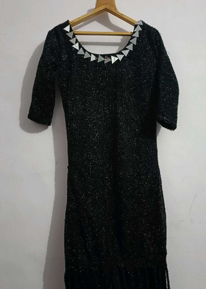 Black Beautiful Shimmer ✨ Midi