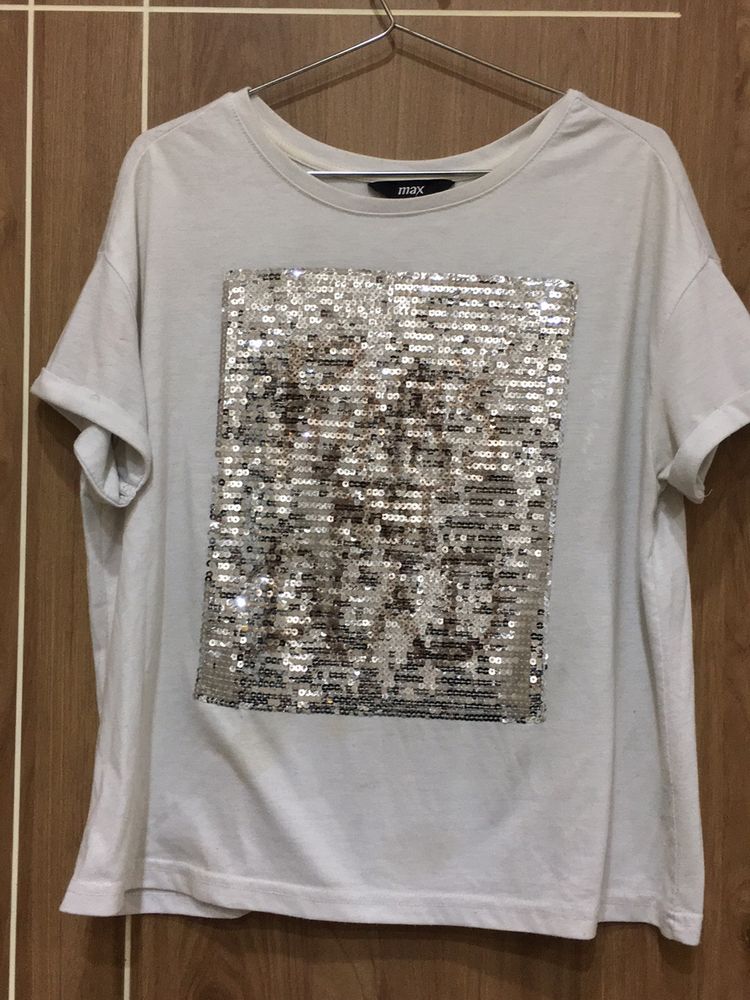 Funky White Tshirt