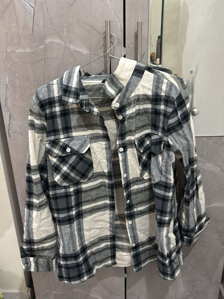 Classic Plaid Long Sleeve Shirt