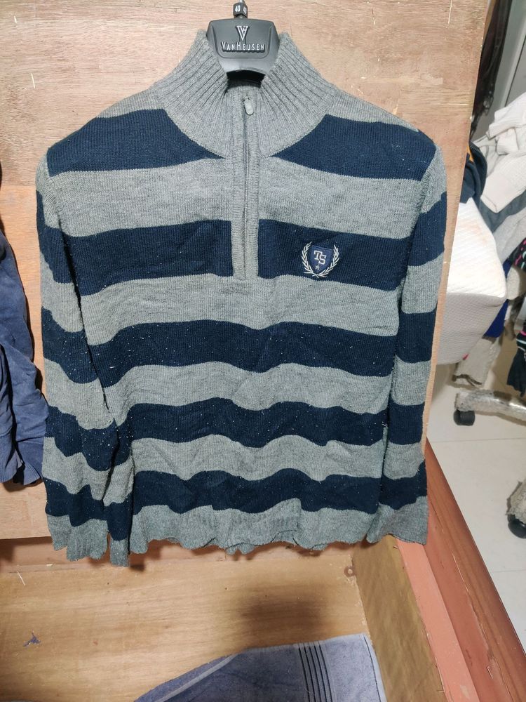 woolen men's pullover