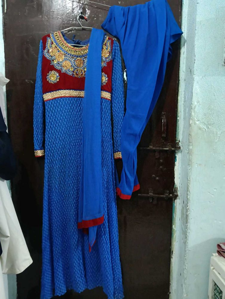 Elegant Blue Kurta Set