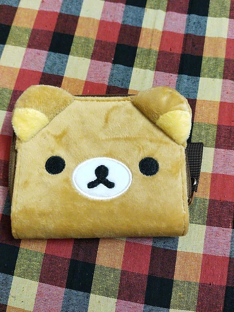 cute rilakkumma wallet