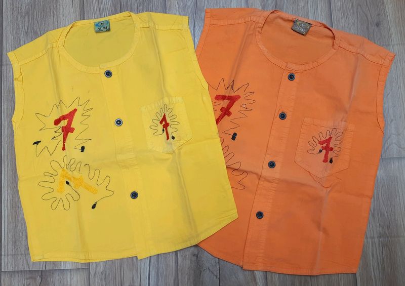 R/N Seleveless Shirt For Summers 👕