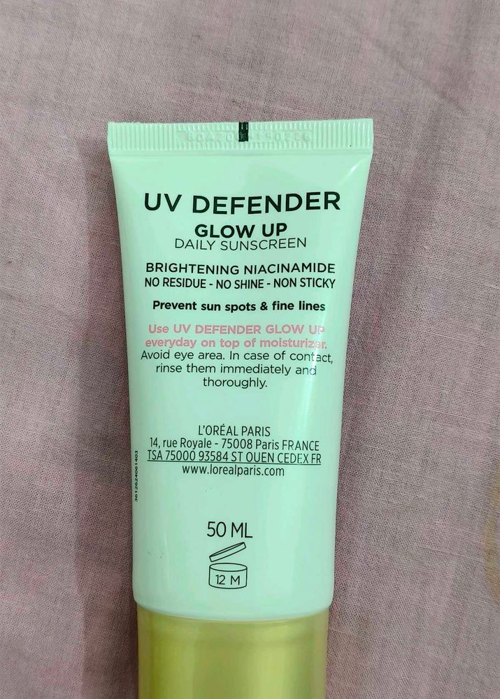L'Oreal Paris UV Defender Daily Sunscreen