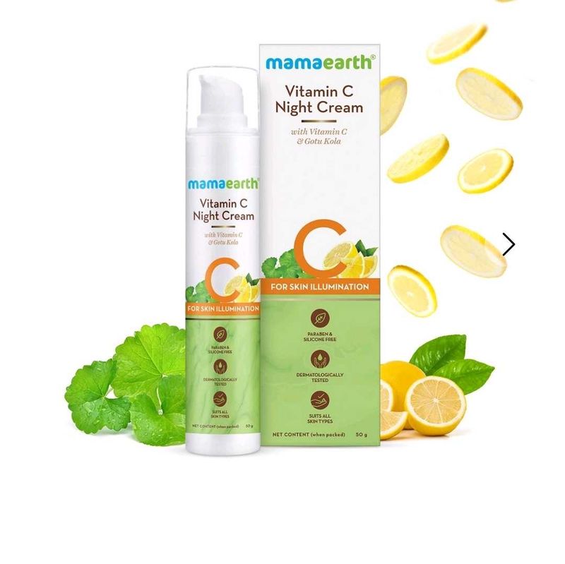 Mamaearth Vitamin C Night Cream