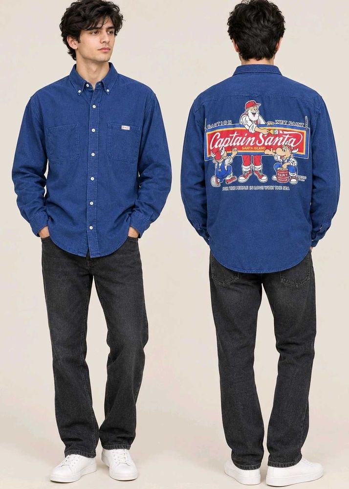 Vintage Captain Santa shirt