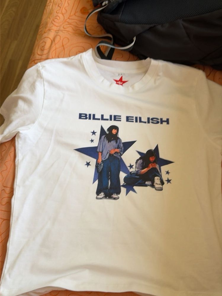 Billie Eilish Graphic crop T-Shirt