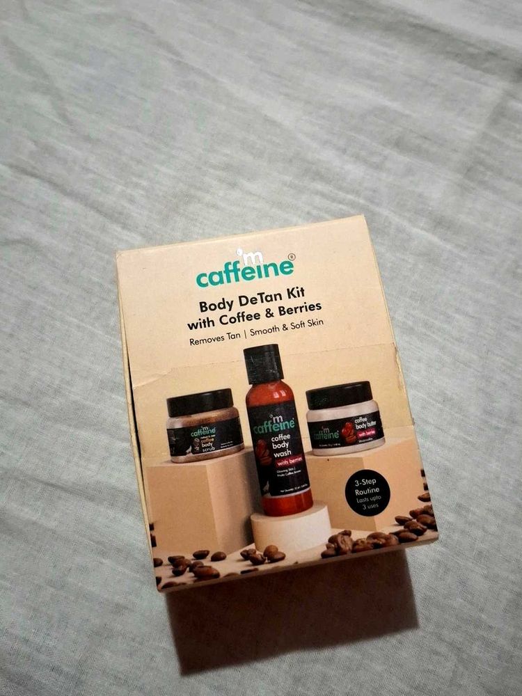 body detan mini kit with coffee and berries remove