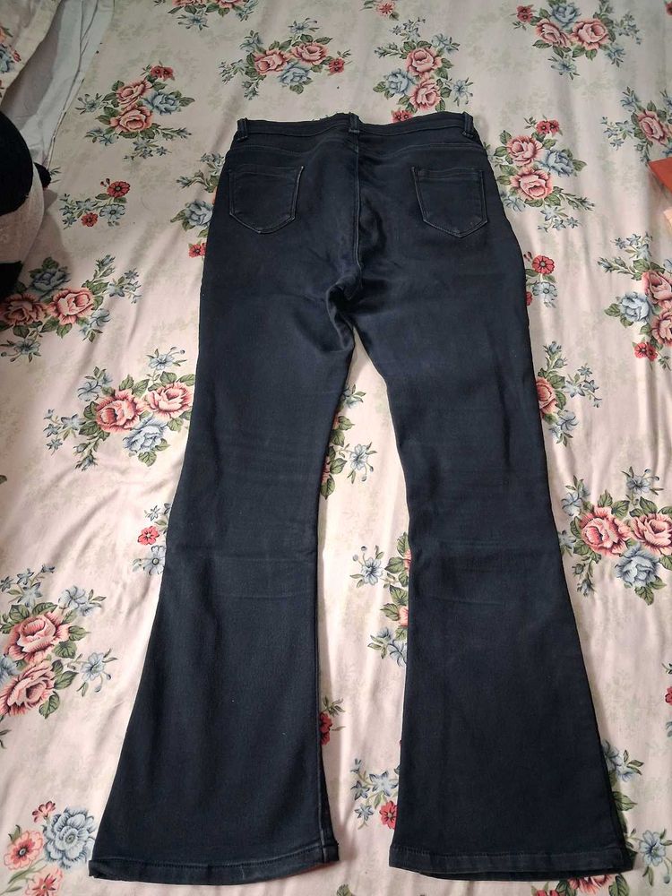 Women's Dark Wash Flare Jeans bootcut