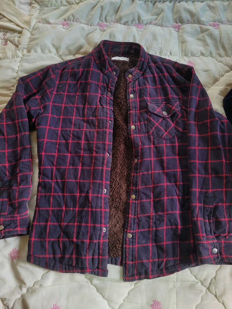 Plaid Quilted Jacket