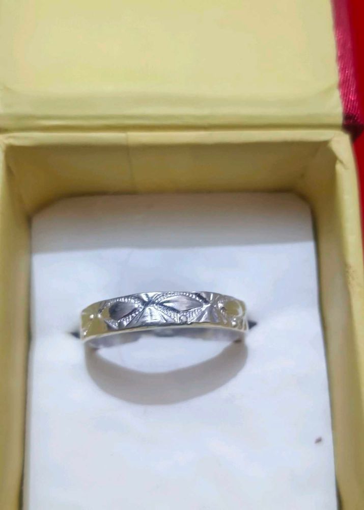 pure silver rjng