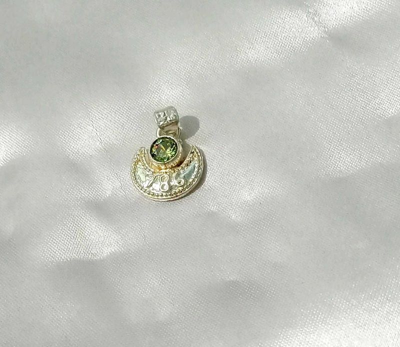 Unique Crescent Moon Pendant