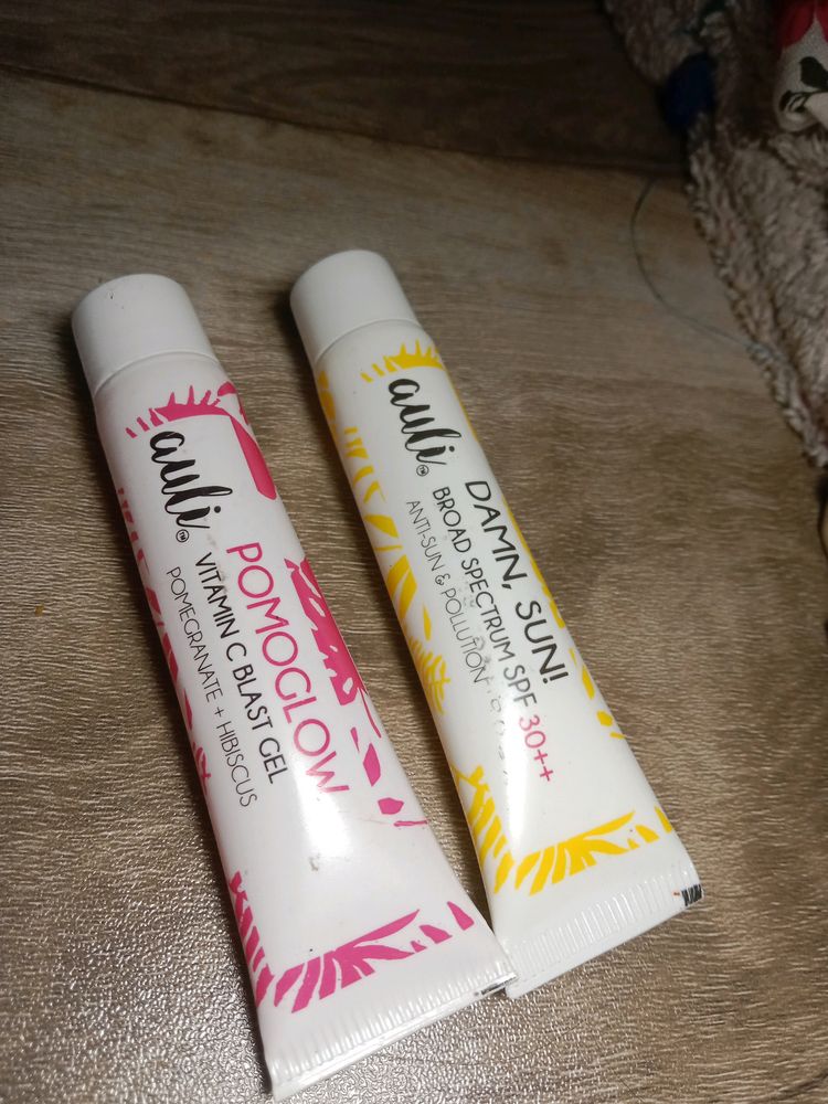 Auli ..... Sunscreen And Vitamin C