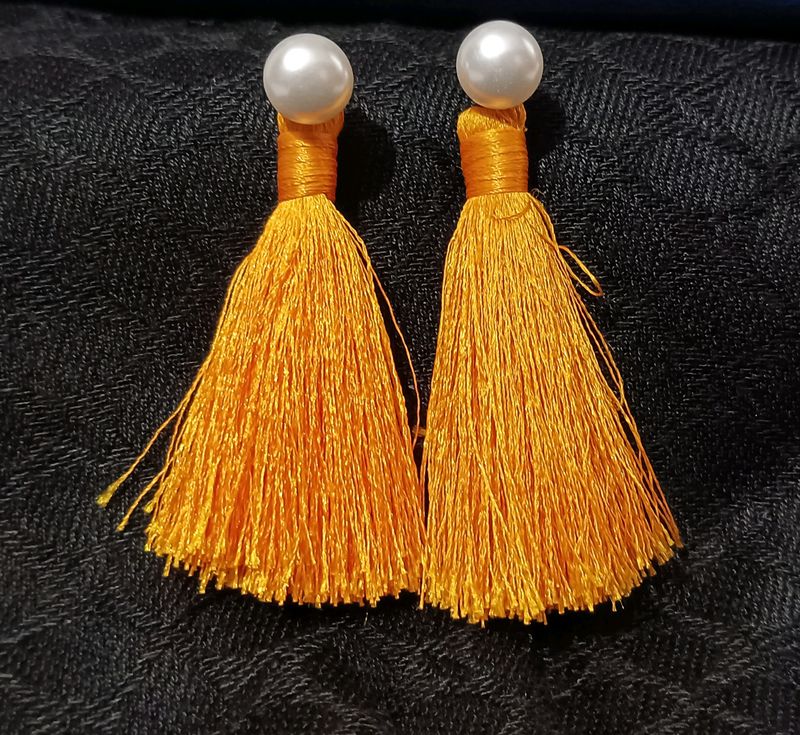 Handmade Haldi Earring