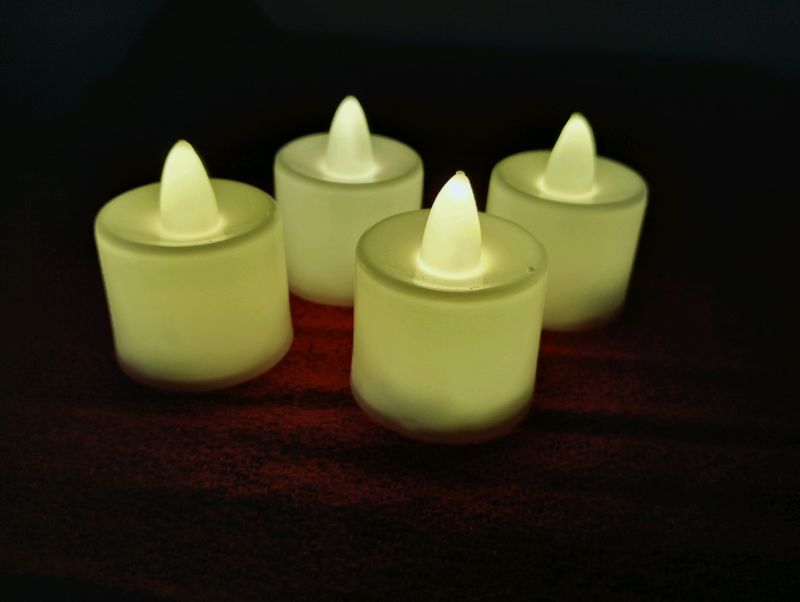 LED Candle Diya ( Pack Of 6 )