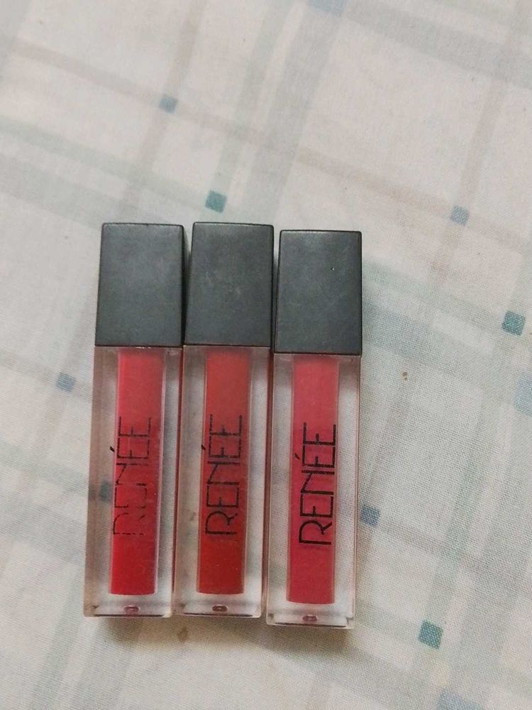 Renee lipstick... set of 3