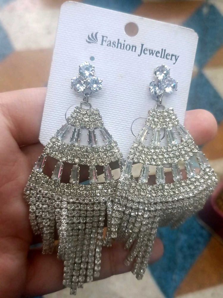 Sparkling Statement Earrings