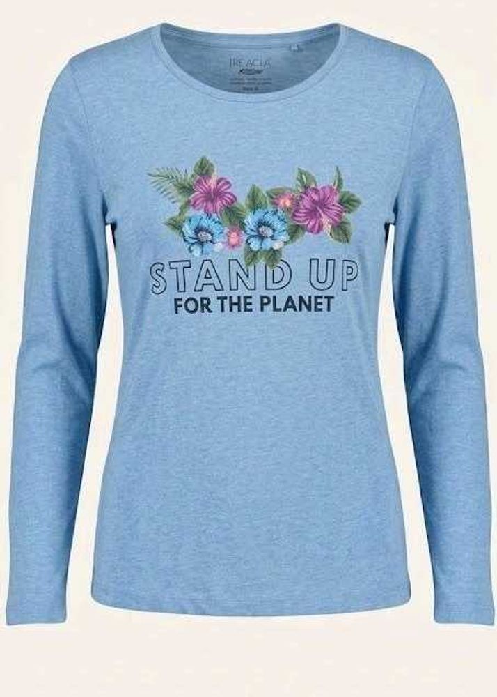 Blue Floral Tee
