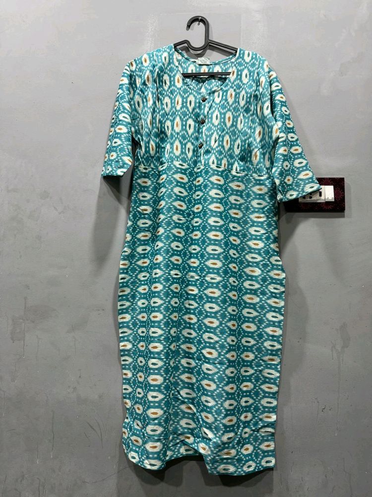 Maternity Feeding Kurta With Both Sides Zips