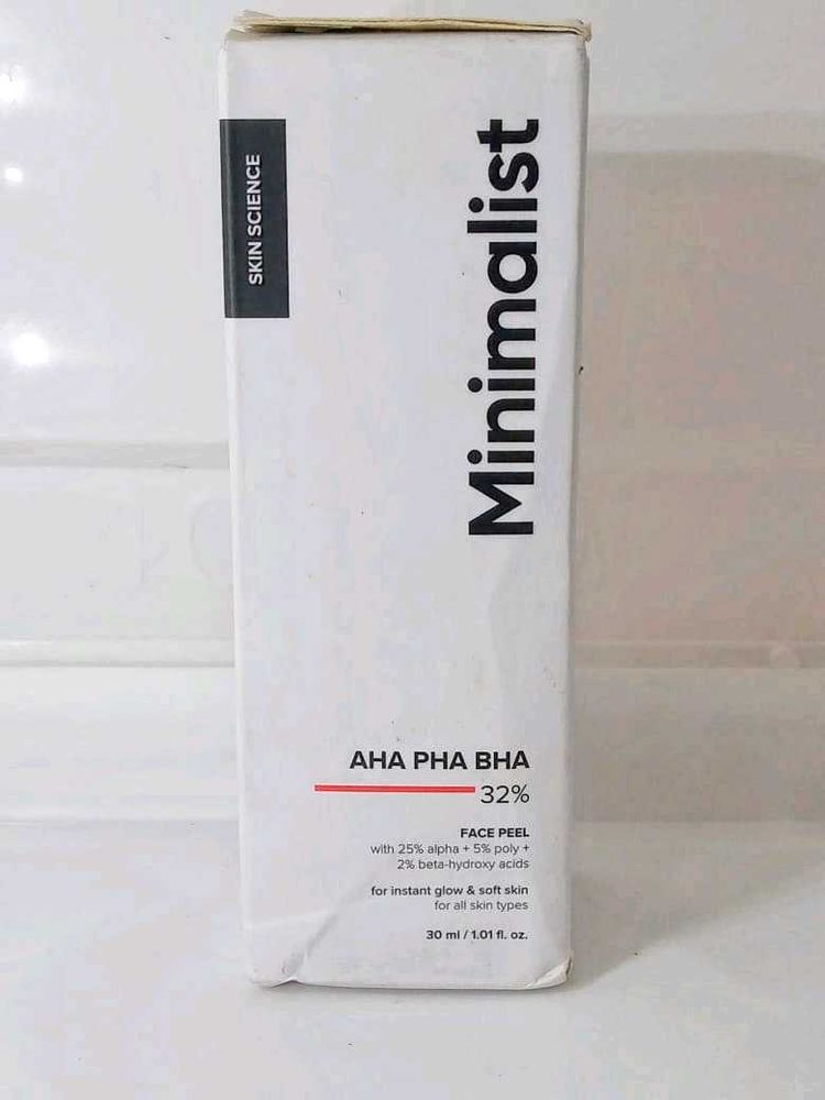 Minimalist AHA PHA BHA 32% Face Peel
