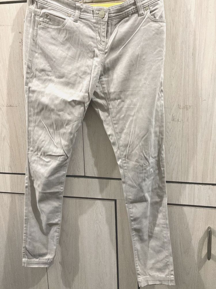 West side #LOV” Brand Trouser Beige Colour
