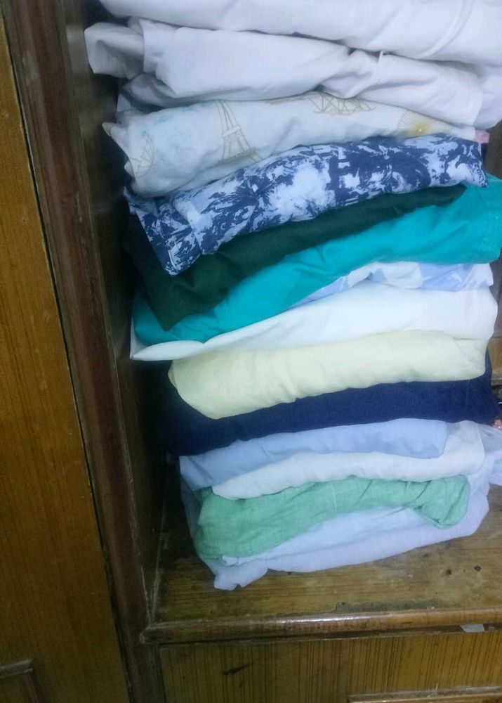 good quality L size  3  shirt only .....